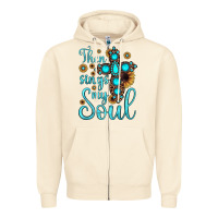 Sandshell then sings my soul cross Zipper Hoodie - JahusDesignShop