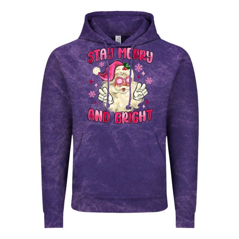 Stay Merry And Bright Vintage Hoodie by MaliasSmallBusiness | Teevron