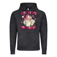 Vintage Black stay merry and bright Vintage Hoodie - MaliasSmallBusiness