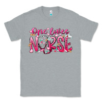 Heather Grey one loves nurse Classic Tee - RacoonDesign