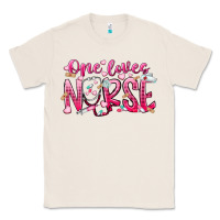 Natural one loves nurse Classic Tee - RacoonDesign