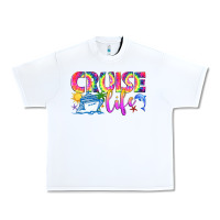 White cruise life Urban Heavy Tee - texasbilliewilder