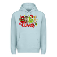 Blue Mist gigi claus Premium Hoodie - MaliasSmallBusiness