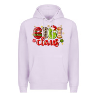 Lilac gigi claus Premium Hoodie - MaliasSmallBusiness