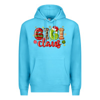 Ocean Blue gigi claus Premium Hoodie - MaliasSmallBusiness