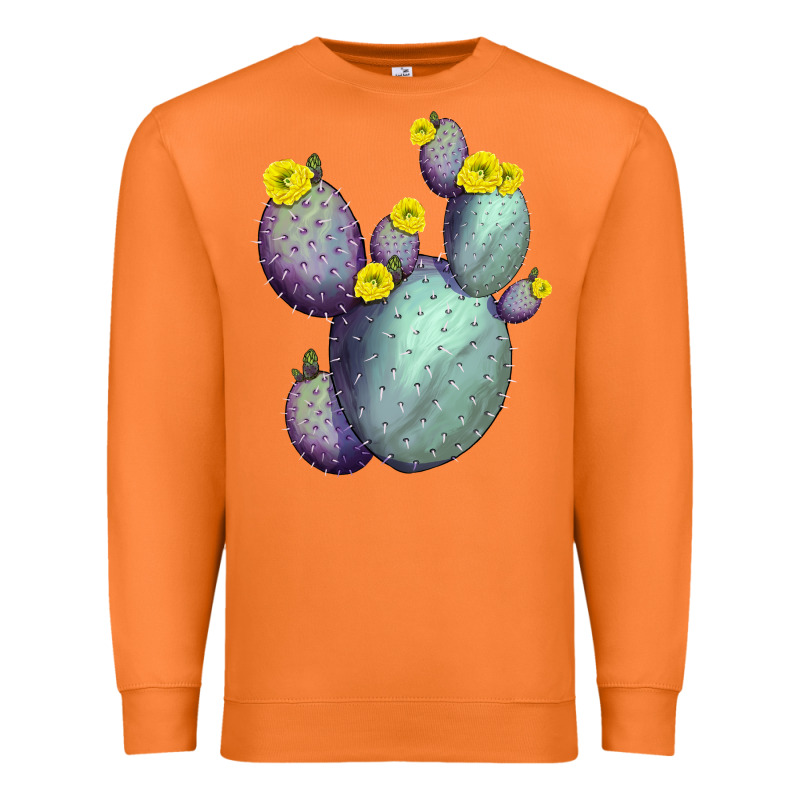 Opunthia Santa Rita Cacti Premium Sweatshirt by LillyAllenDesigns | Teevron