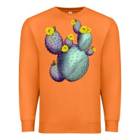 Carrot Opunthia Santa Rita Cacti Premium Sweatshirt - LillyAllenDesigns