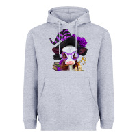 Heather Grey halloween baby calf Heavyweight Hoodie - Jasminsmagicworld