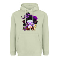 Matcha halloween baby calf Heavyweight Hoodie - Jasminsmagicworld