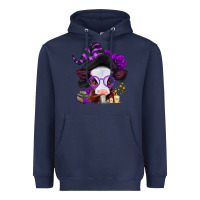 Navy halloween baby calf Heavyweight Hoodie - Jasminsmagicworld