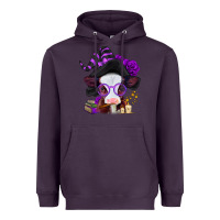 Plum halloween baby calf Heavyweight Hoodie - Jasminsmagicworld