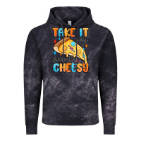 Cloud Black take it easy keep it cheesy Vintage Hoodie - MaliasSmallBusiness