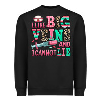 Black i like big veins and i cannot lie Heavyweight Sweatshirt - RanaPortraitStore