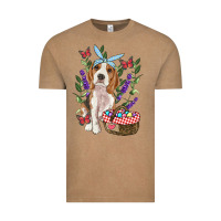 Easter Beagle Vintage Tee | Teevron