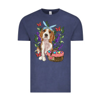 Vintage Denim easter beagle Vintage Tee - RanaPortraitStore