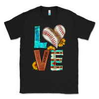 Black western love baseball Classic Tee - HRA Design Shop