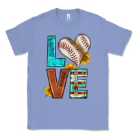 Colony Blue western love baseball Classic Tee - HRA Design Shop