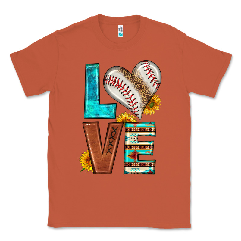 Western Love Baseball Classic Tee by HRA Design Shop | Teevron