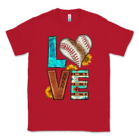 Red western love baseball Classic Tee - HRA Design Shop