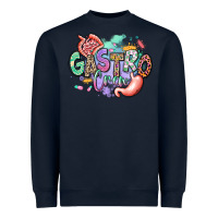 Navy gastro crew Heavyweight Sweatshirt - RanaPortraitStore