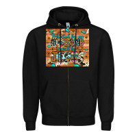Black protected husband saved by jesus Zipper Hoodie - JahusDesignShop