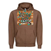 Chestnut protected husband saved by jesus Zipper Hoodie - JahusDesignShop