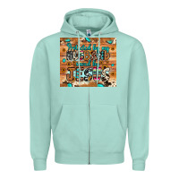 Seafoam protected husband saved by jesus Zipper Hoodie - JahusDesignShop