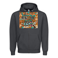 Smoke protected husband saved by jesus Zipper Hoodie - JahusDesignShop