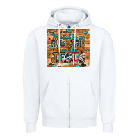 White protected husband saved by jesus Zipper Hoodie - JahusDesignShop