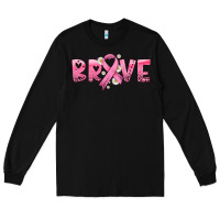 Black brave with ribbon Long Sleeve Tee - HRA Design Shop