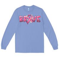 Colony Blue brave with ribbon Long Sleeve Tee - HRA Design Shop