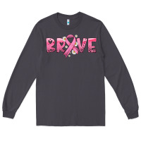 Smoke brave with ribbon Long Sleeve Tee - HRA Design Shop