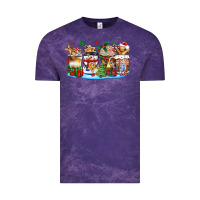 Cloud Purple christmas cookie coffee cups Vintage Tee - Zillion Design Studio