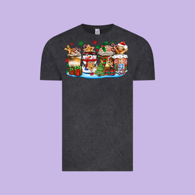 Vintage Tee christmas cookie coffee cups