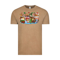 Vintage Coffee christmas cookie coffee cups Vintage Tee - Zillion Design Studio