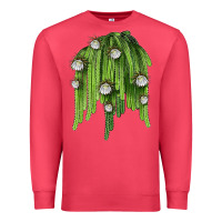 Cardinal Selenicereus Cactus Premium Sweatshirt - LillyAllenDesigns