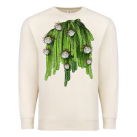 Sandshell Selenicereus Cactus Premium Sweatshirt - LillyAllenDesigns