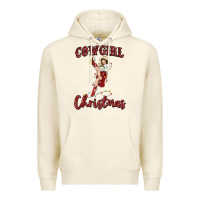 Tofu cowgirl christmas Premium Hoodie - MaliasSmallBusiness