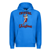 True Royal cowgirl christmas Premium Hoodie - MaliasSmallBusiness