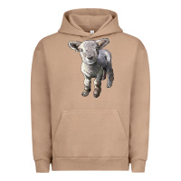 Pigment Burro southdown baby sheep Urban Hoodie - LillyAllenDesigns