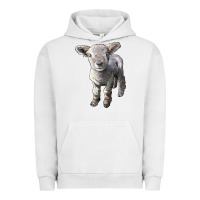Pigment Lunar Rock southdown baby sheep Urban Hoodie - LillyAllenDesigns