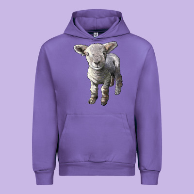 Southdown Baby Sheep Urban Hoodie Designed By Lillyallendesigns
