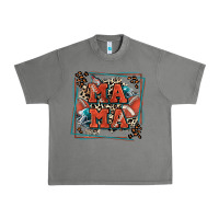 Tornado American football mama with leopard Urban Heavy Tee - Zillion Design Studio
