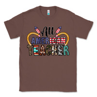 Chestnut all american teacher Classic Tee - CowhideDigitalArt
