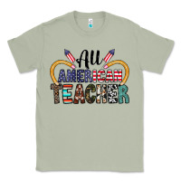 Matcha all american teacher Classic Tee - CowhideDigitalArt
