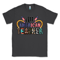 Smoke all american teacher Classic Tee - CowhideDigitalArt