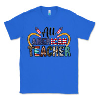 True Royal all american teacher Classic Tee - CowhideDigitalArt
