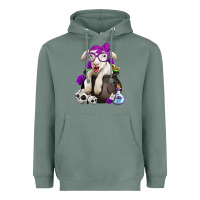 Sage funny halloween lamb Heavyweight Hoodie - Jasminsmagicworld