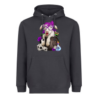 Smoke funny halloween lamb Heavyweight Hoodie - Jasminsmagicworld