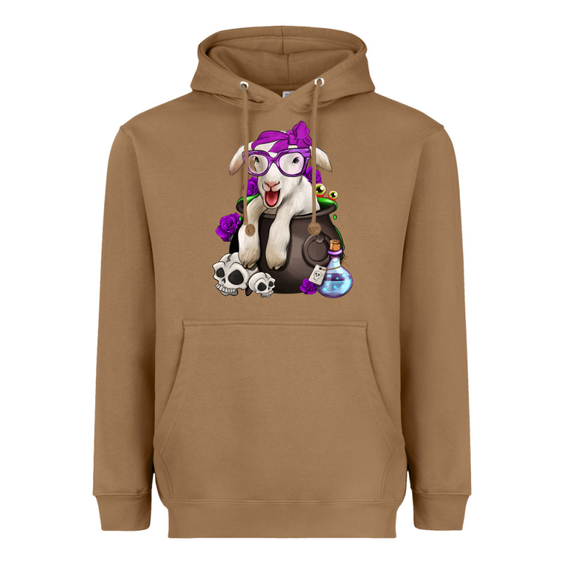 Funny Halloween Lamb Heavyweight Hoodie by Jasminsmagicworld | Teevron